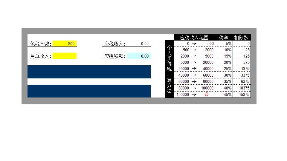 个税速算.xls