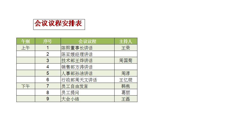 会议议程安排表.xlsx