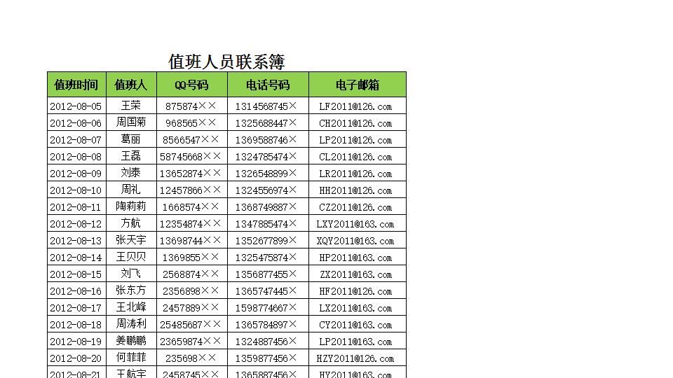 值班人员联系薄.xlsx