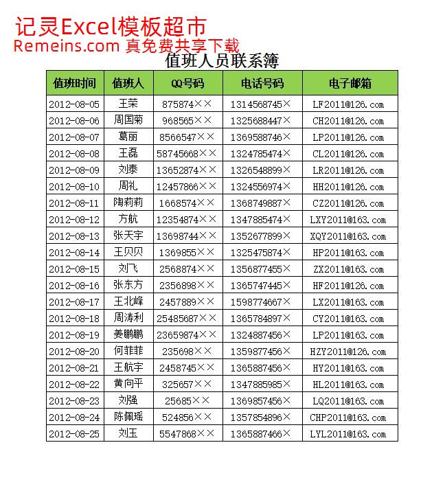 值班人员联系薄.xlsx