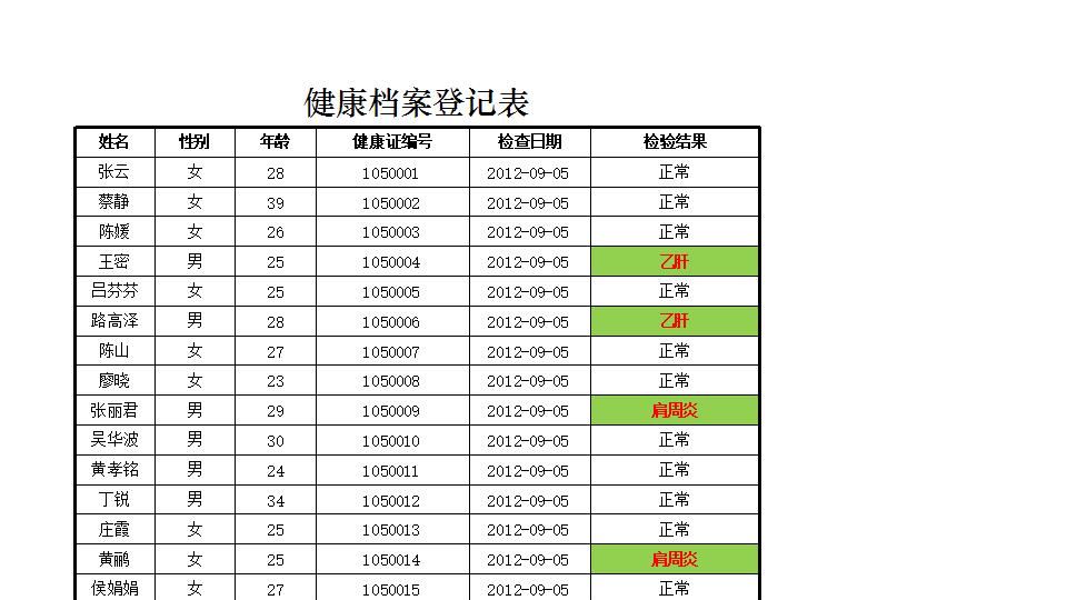 健康档案登记表1.xlsx