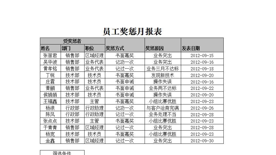 员工奖惩查询表.xlsx