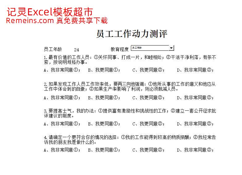 员工工作动力测评.xlsx
