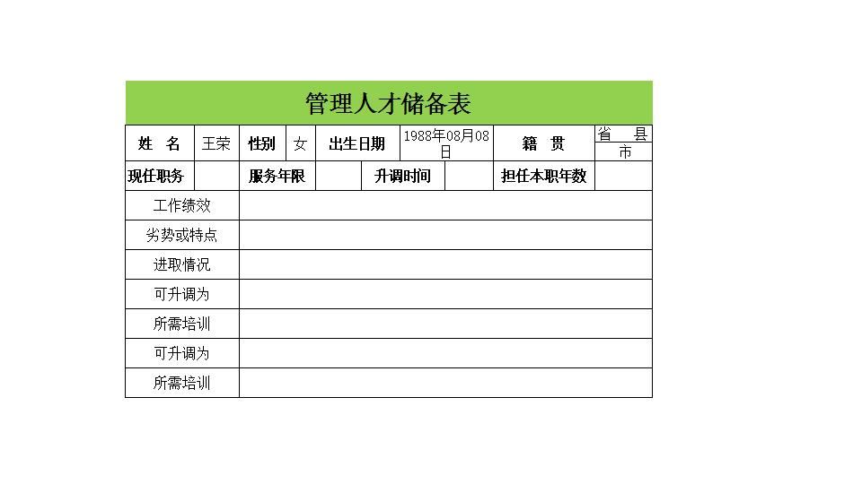 管理人才储备表.xlsx