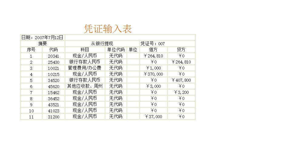凭证记录表.xlsx