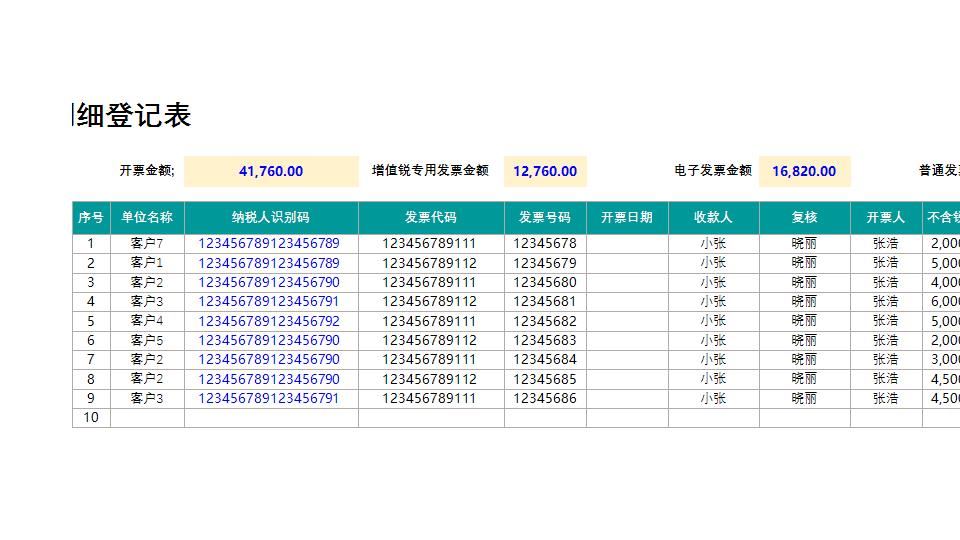 发票明细登记表.xlsx