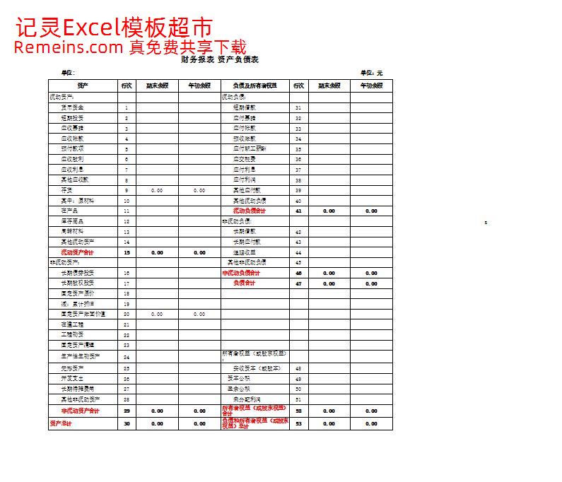 财务报表.xls