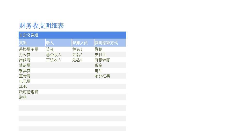 财务收支明细表.xlsx