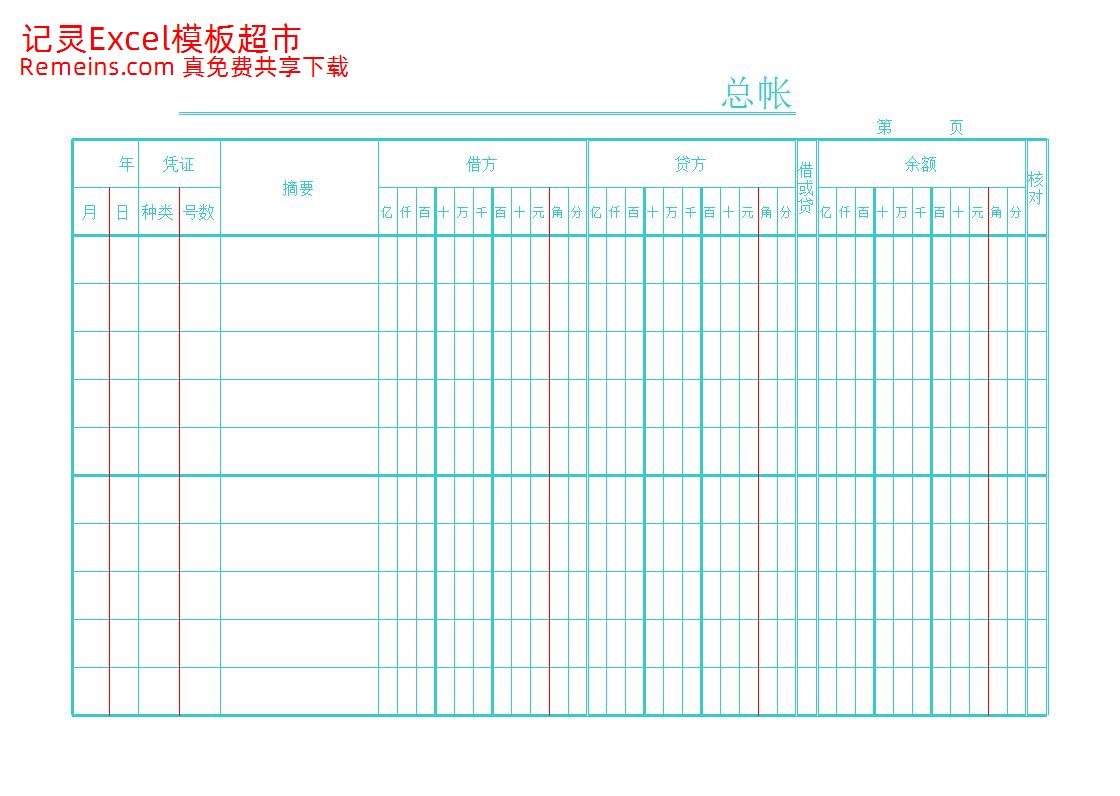会计使用的帐页.xls