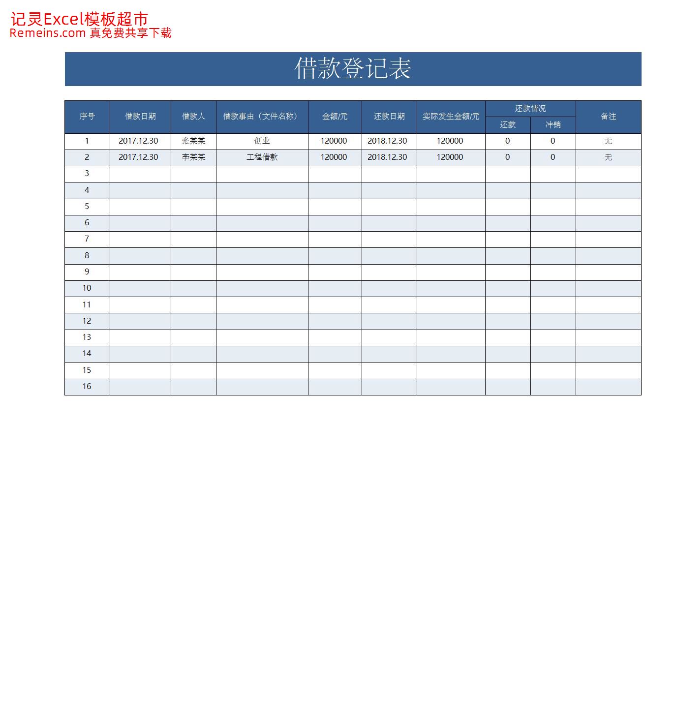 借款登记表.xlsx