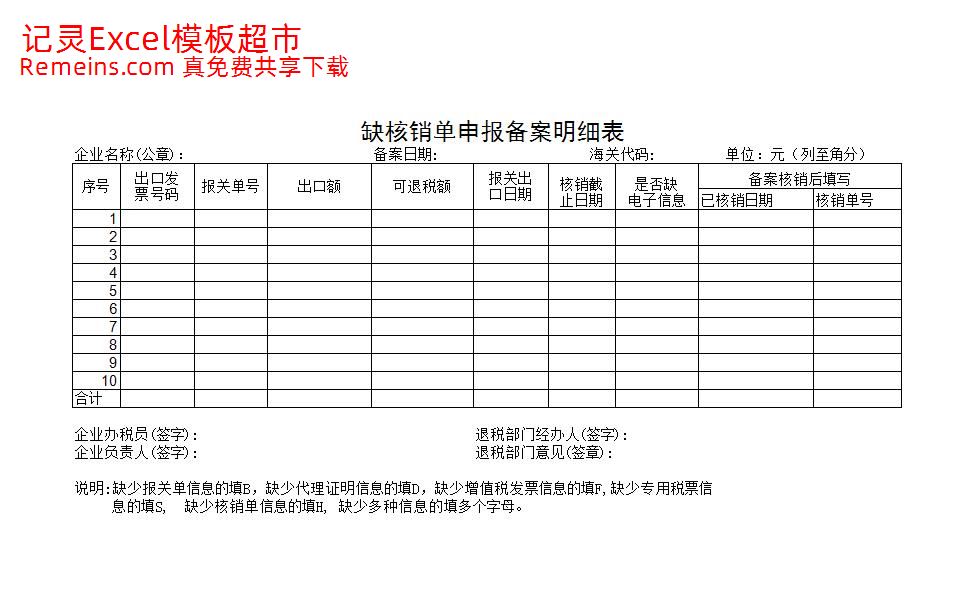 缺核销单申报备案明细表.xls