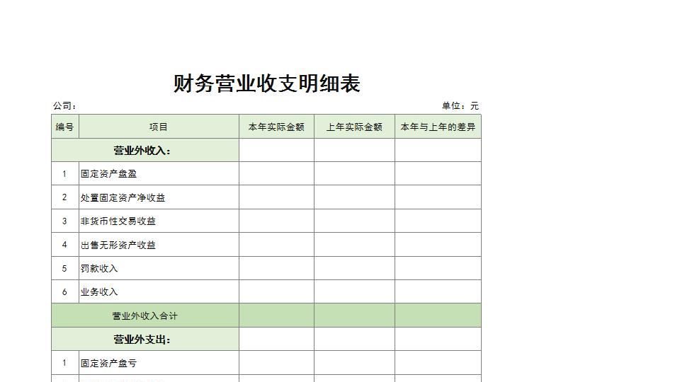 营业收支明细表.xlsx