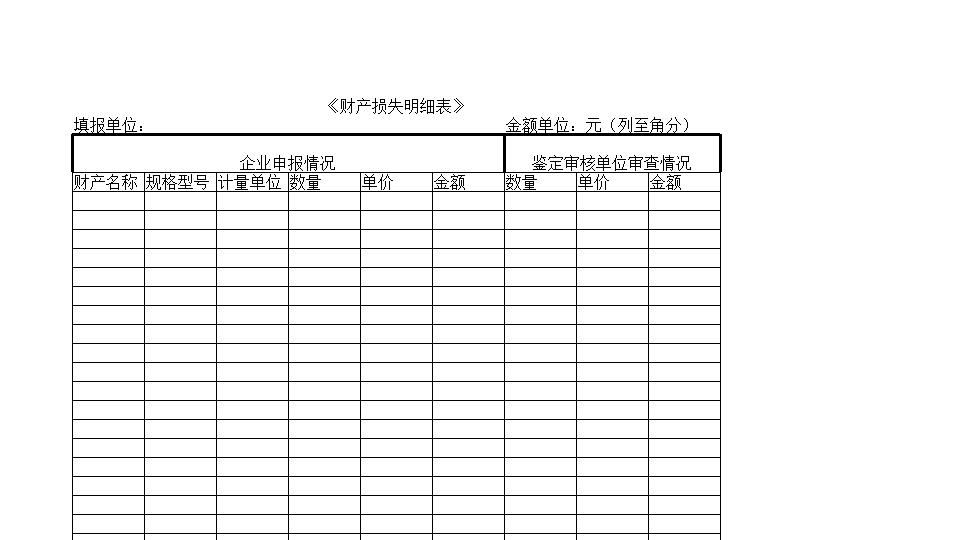 财产损失明细表.xls
