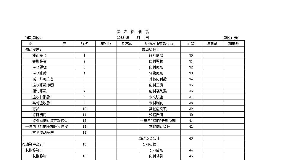财务报表.xls