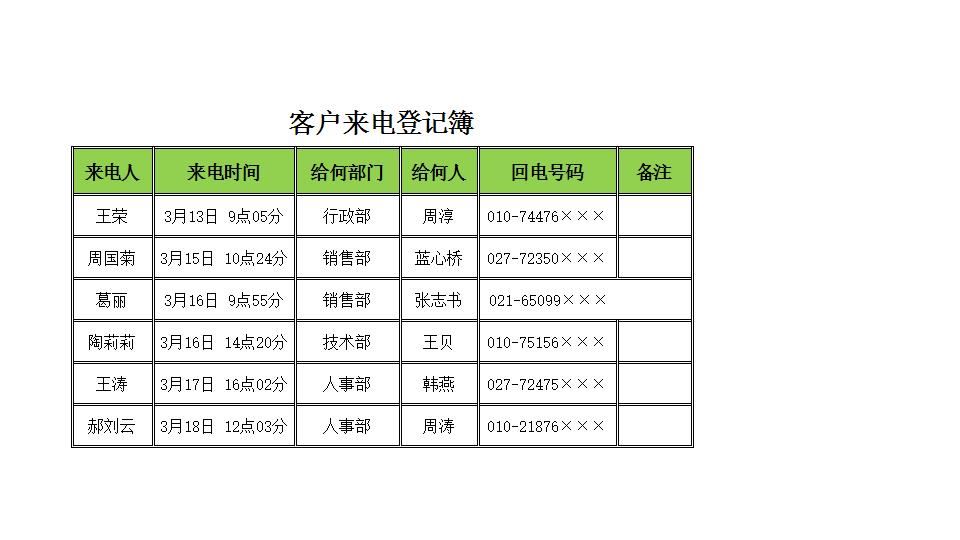 客户来电登记簿.xlsx