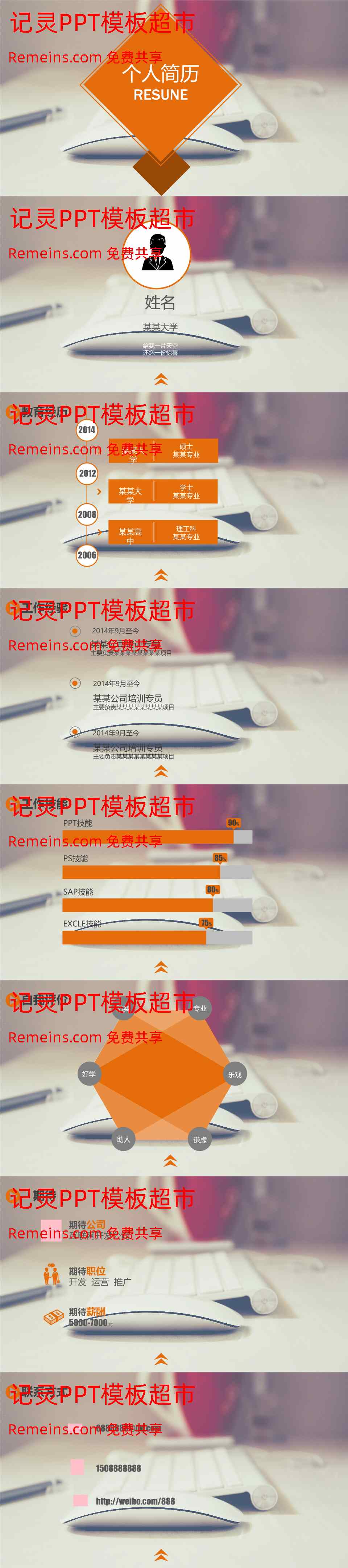 竞聘简历(10).ppt